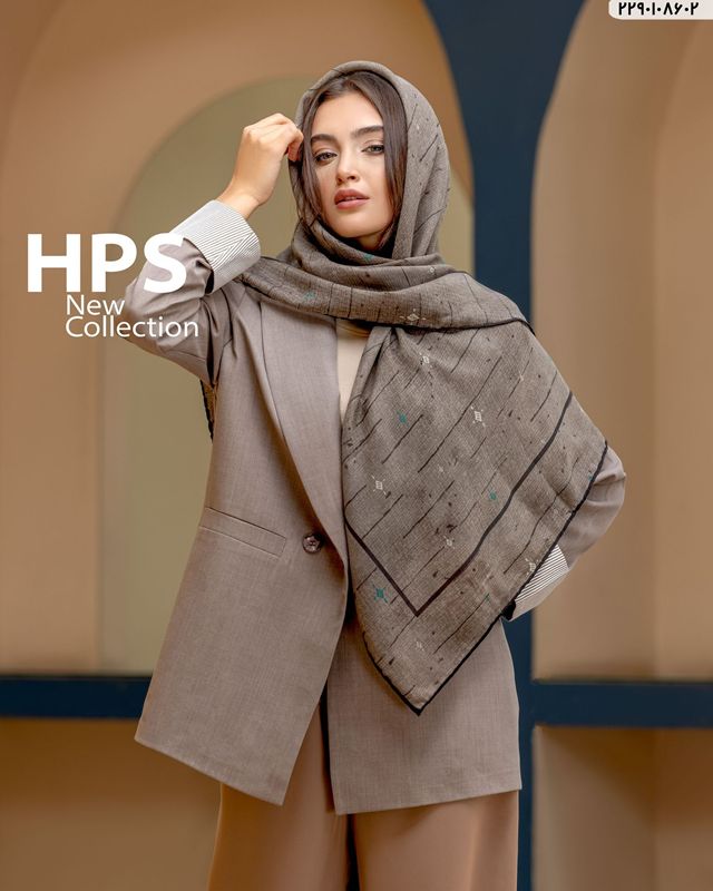 تصویر  روسری گارزا دست دوز 125