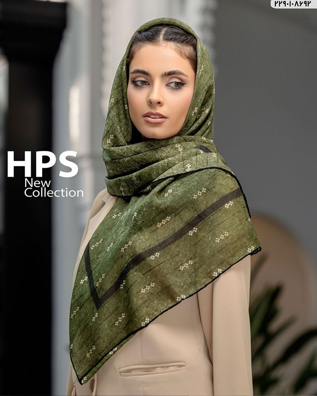 تصویر  روسری گارزا دست‌دوز 125