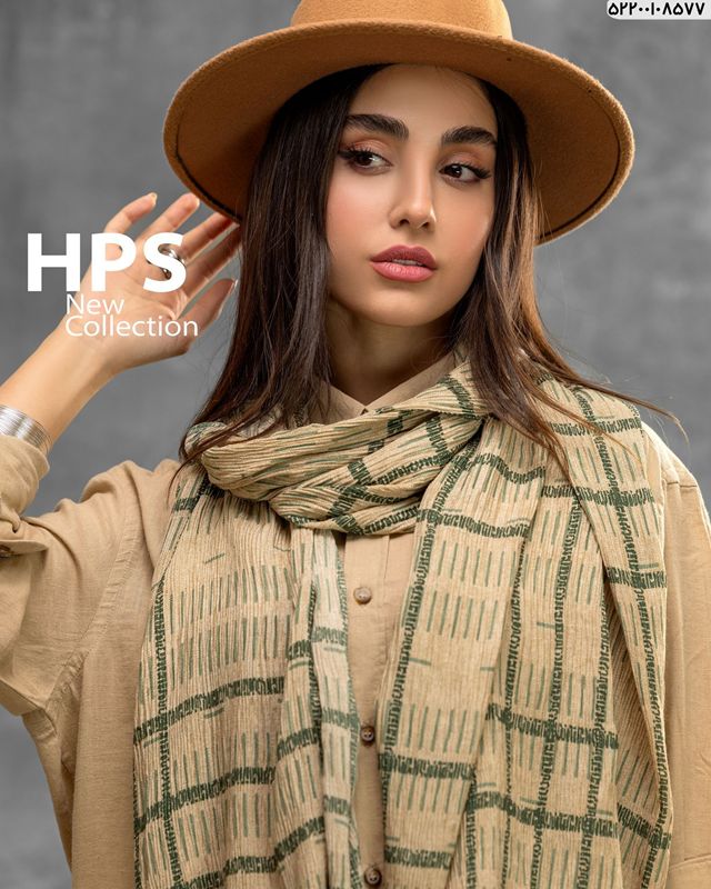 تصویر  شال برشکا لمه دوخت وریشه