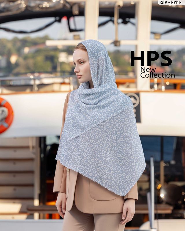 تصویر  شال سوپر نخ پلیسه دوخت و ریشه