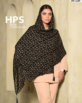 تصویر شال نخی‌ترک پلیسه دوردوخت