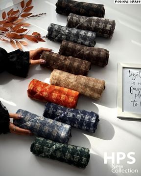 تصویر شال کجراه موهر دوخت و ریشه