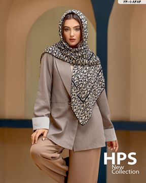 تصویر روسری گارزا ژاکارد دست دوز 125