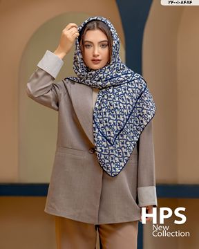 تصویر روسری گارزا ژاکارد دست دوز 125