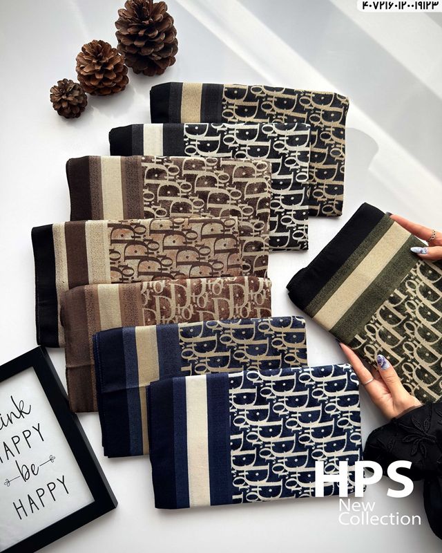 تصویر  روسری سی‌آی‌اسکارف دوردوخت 125