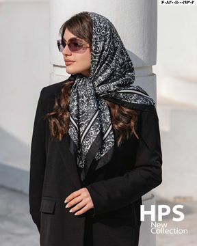 تصویر روسری کجراه دوردوخت 100