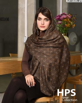 تصویر شال سی‌آی اسکارف دوردوخت منگوله‌دار