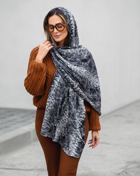 تصویر شال برشکا دور دوخت