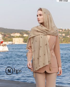 تصویر شال سی‌ای‌اسکارف پلیسه دوردوخت