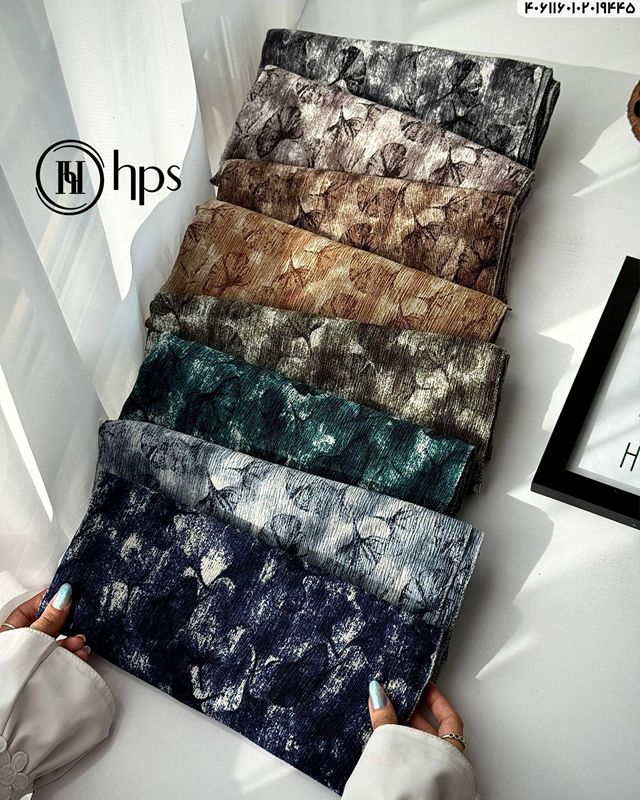 تصویر  شال سی‌آی اسکارف پلیسه دوردوخت لمه