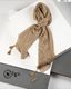 Picture of Pleated hemstitch printed shawl