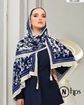 تصویر  شال موندیال پلیسه دوردوخت منگوله‌دار