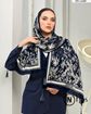 تصویر  شال موندیال پلیسه دوردوخت منگوله‌دار