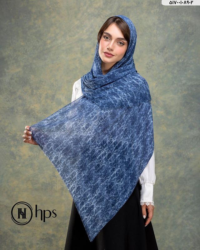 تصویر  شال سوپرنخ پلیسه دوخت و ریشه