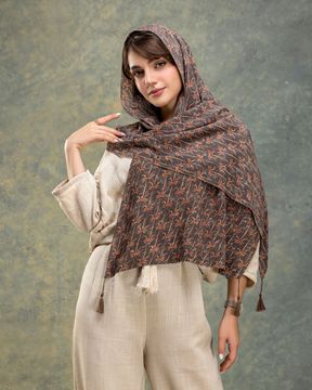 تصویر شال موندیال پلیسه دوردوخت