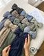 Picture of Pleated hemstitch Mondial shawl