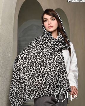 تصویر شال سی ای اسکارف پلیسه دوردوخت منگوله دار