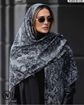 تصویر  روسری سی آی اسکارف دوردوخت 140