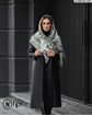 تصویر  روسری سی آی اسکارف دوردوخت 140