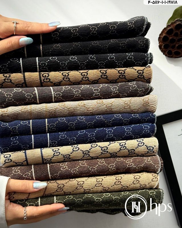 تصویر  شال سی آی اسکارف پلیسه دوردوخت