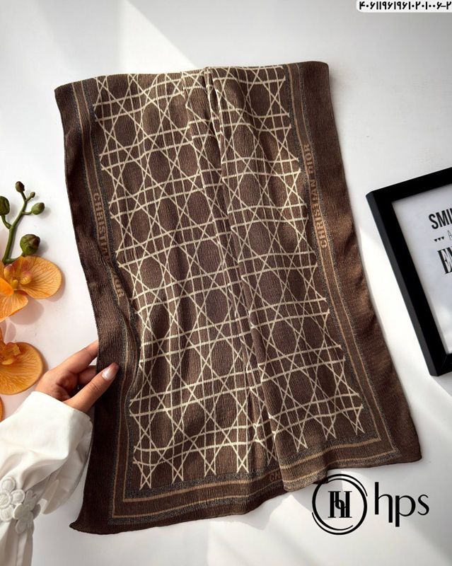 تصویر  شال سی ای اسکارف پلیسه دوردوخت