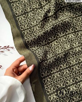 تصویر شال سی آی اسکارف پلیسه دور دوخت