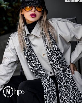 تصویر شال سی ای اسکارف پلیسه دوردوخت