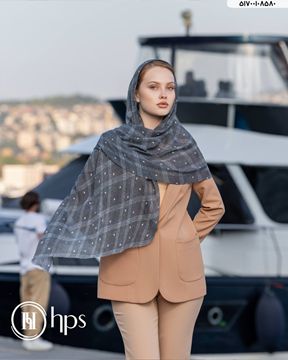 تصویر شال سوپر نخ پلیسه دوخت و ریشه