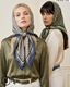 Picture of Hemstitch jacquard cotton scarf 120
