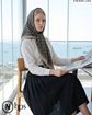 تصویر  روسری نخی ژاکارد دست دوز 120