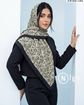 تصویر  روسری نخی ژاکارد دوردوخت 120