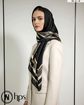 تصویر  روسری سی ای اسکارف دوردوخت 100