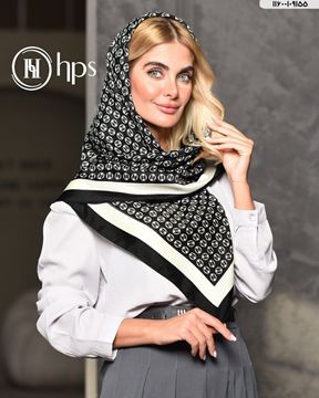 تصویر روسری سی ای اسکارف دوردوخت 100