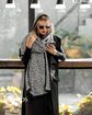 تصویر  شال سی آی اسکارف پلیسه دور دوخت