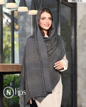 تصویر شال سی ای اسکارف پلیسه چهار طرف ریشه