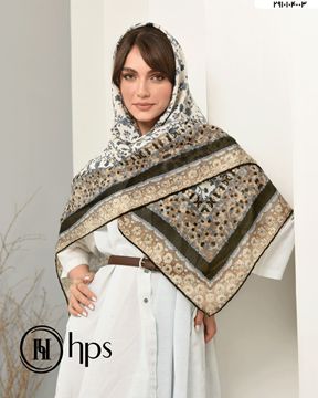 تصویر روسری موندیال دست دوز 125