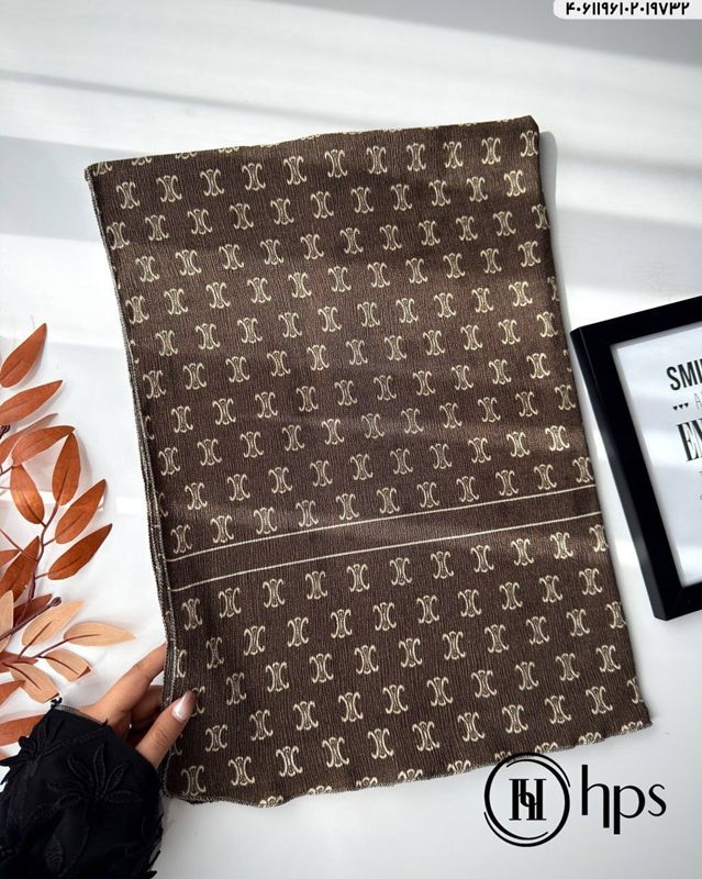 تصویر  شال سی آی اسکارف پلیسه دور دوخت