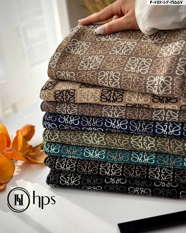 تصویر  شال سی آی اسکارف پلیسه دور دوخت