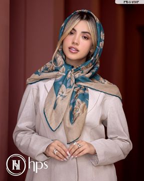 تصویر روسری موندیال دست دوز 125