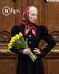 تصویر  روسری تیویل دوردوخت 70