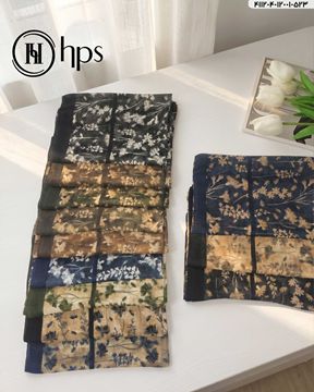 تصویر روسری گارزاژاکارد دوردوخت 120