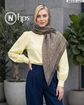 تصویر  روسری گارزاژاکارد دوردوخت 120