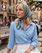 تصویر  روسری تیویل دوردوخت 70