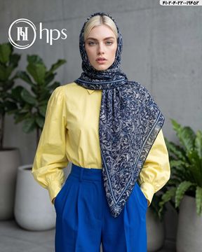 تصویر روسری گارزاژاکارد دست دوز 120