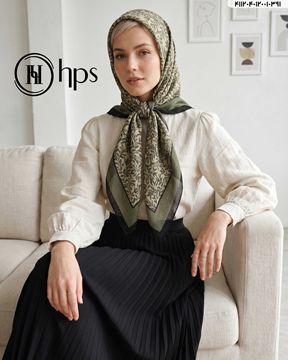 تصویر روسری گارزاژاکارد دوردوخت 120