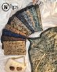 تصویر  روسری نخی کرپ دوردوخت 100