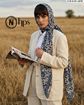تصویر  روسری گارزاژاکارد دست دوز 140