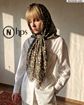 تصویر  روسری گارزاژاکارد دست دوز 120