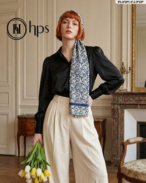 صورة شال نخی کرپ پلیسه دوردوخت