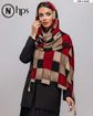 تصویر  شال سی آی اسکارف پلیسه منگوله دار